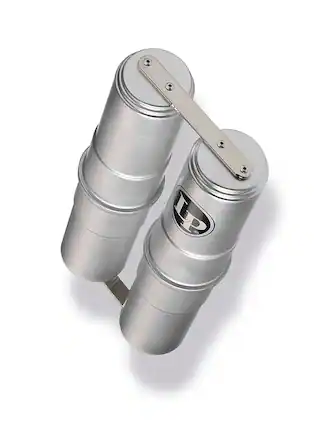 Front. Latin Percussion - Double Ganza.