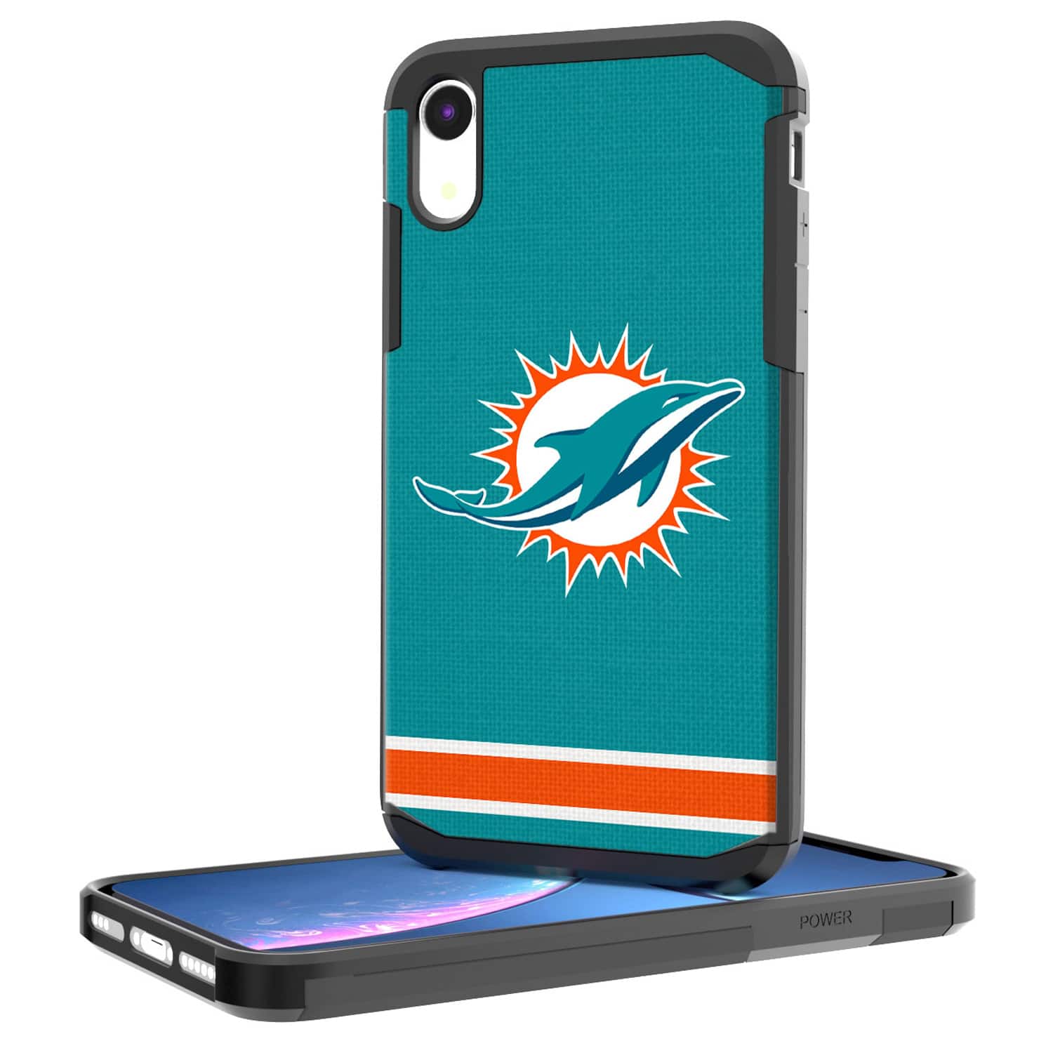 Keyscaper - NFL - Miami Dolphins iPhone Rugged Stripe Design Case - 13 Pro - Multicolor price history on PriceWatchPro