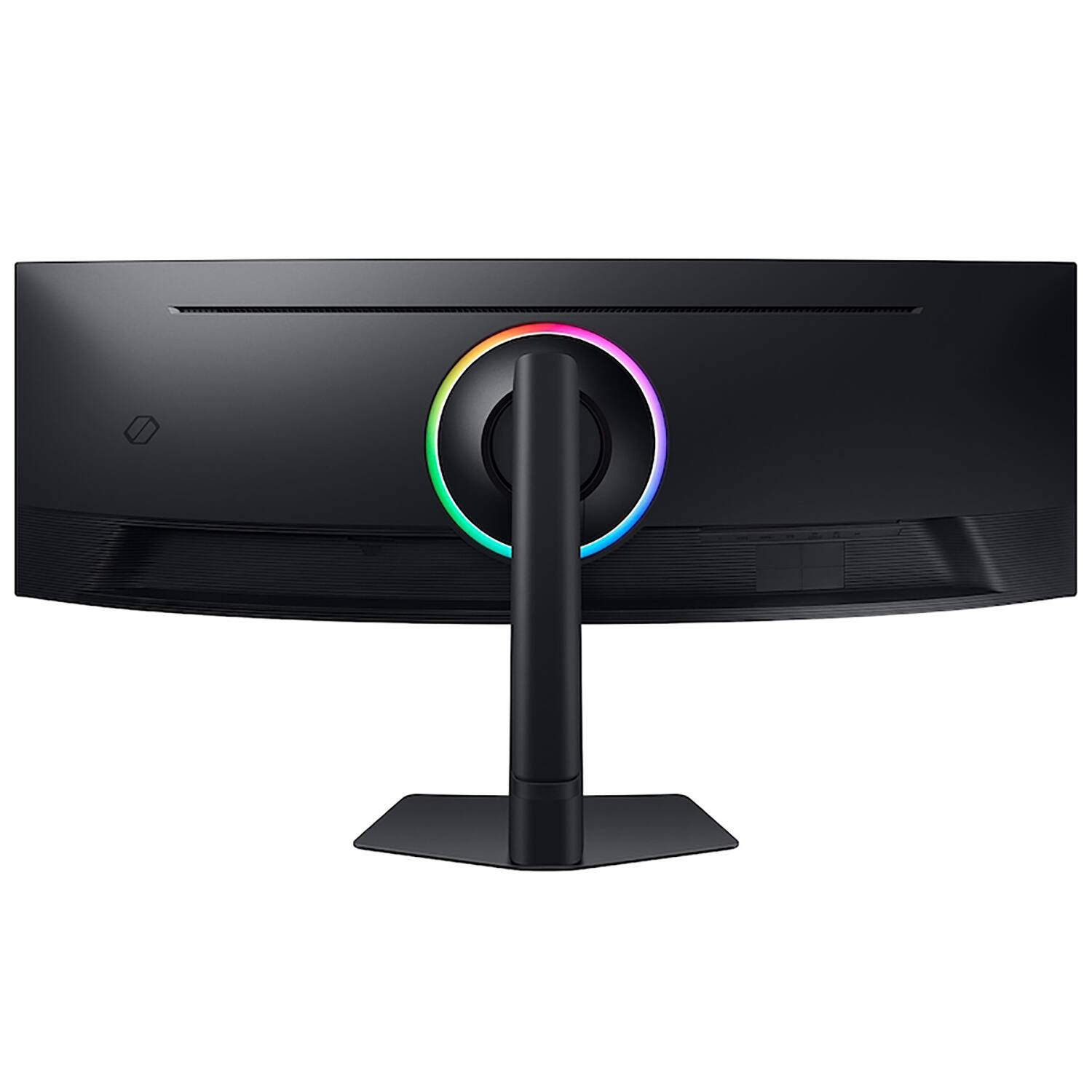 Left. Samsung - 49 Odyssey G9 G95C DQHD Curved Gaming Monitor + 2 Year Protection Pack Bundle - Black.