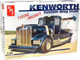 PopMarket - AMT Kenworth Custom Drag Truck (Tyrone Malone) 1/25 Scale Model Kit - COLLECTIBLES - Multicolor