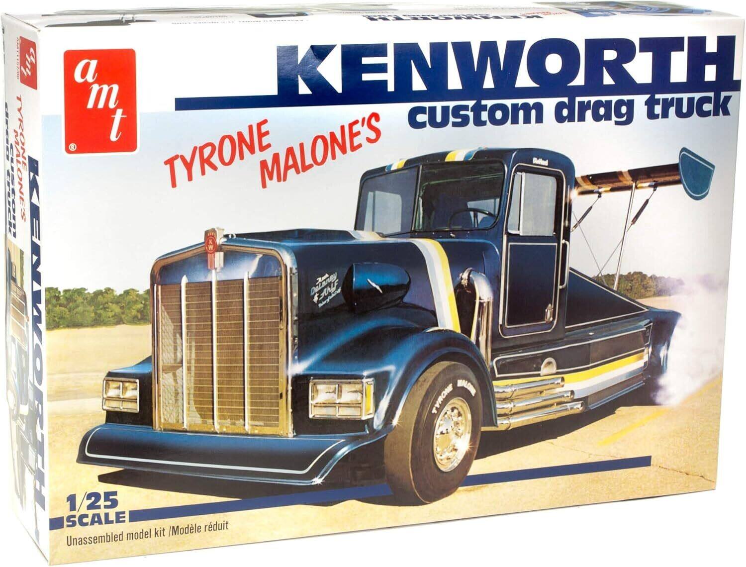 AMT KENWORTH custom drag truck  
TYRONE MALONE'S  
1/25 SCALE  
Unassembled model kit / Modèle réduit