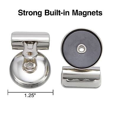 Strong Built-in Magnets  
1.25"