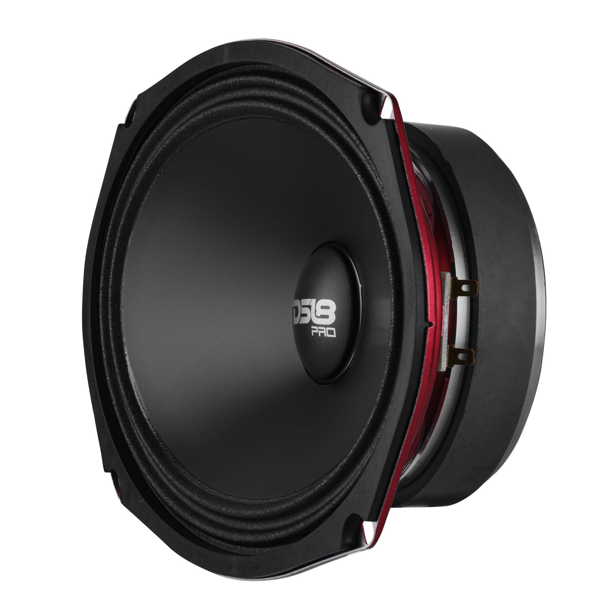 Back. DS18 Audio - PRO-SM 6x9" Shallow-Mount Mid-Range Loudspeaker, 250W RMS 2-Ohm.