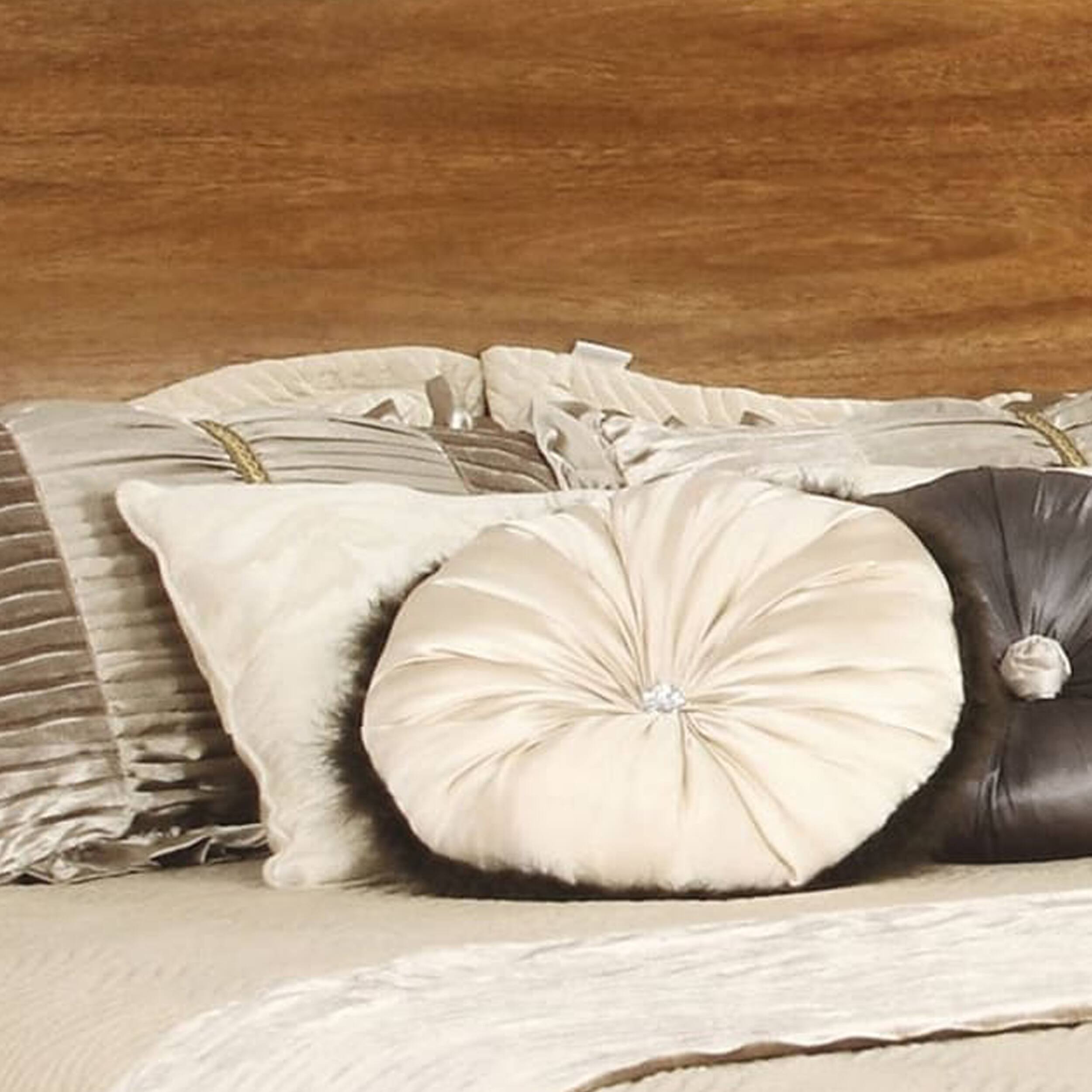 Alt View 2. Manhattan Lane - Wooden Full Size Bed with Panel Headboard, Oak Brown - Brown.