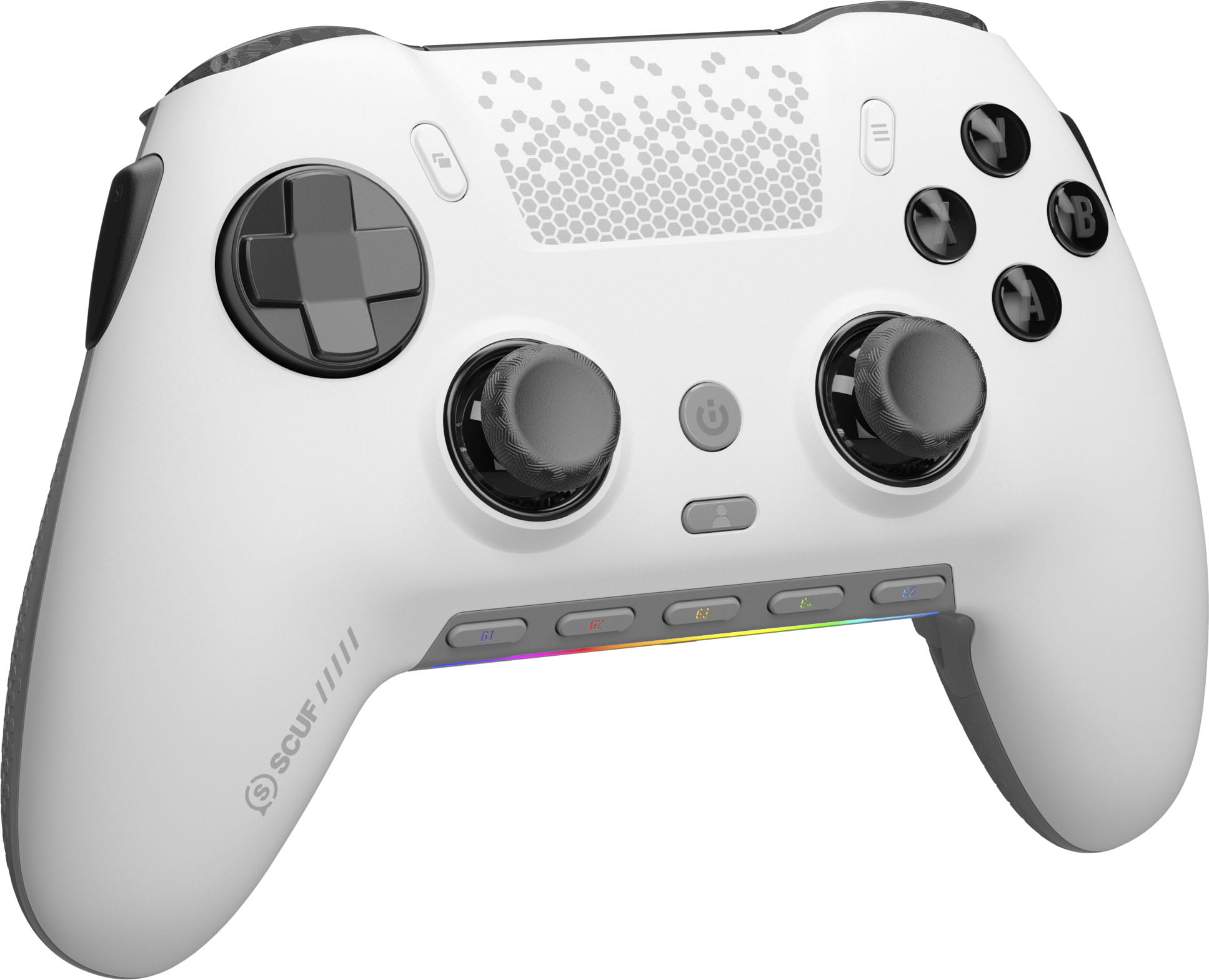 SCUF ENVISION PRO Wireless Gaming Controller for PC White/Black 601-178 ...