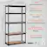 I 30 cm 12 in 30 in / 75 cm ZMVO Item Model Number 400 lbs / 181.4 kg Each Shelf Load 60 in / 152 cm 2000 lbs / 907.2 kg Total Load 1.5"/38 mm (5 Shelves) Adjustable Shelf Spacing SPCC Carbon Steel+Powder Spraying Material 28.6 lbs / 13.0 kg Product Weight