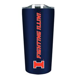 The Fanatic Group - Illinois Fighting Illini 18oz. Stainless Soft Touch Tumbler - Multicolor