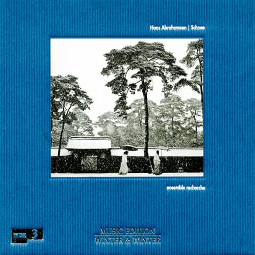 Ensemble Recherche - Schnee  - COMPACT DISCS