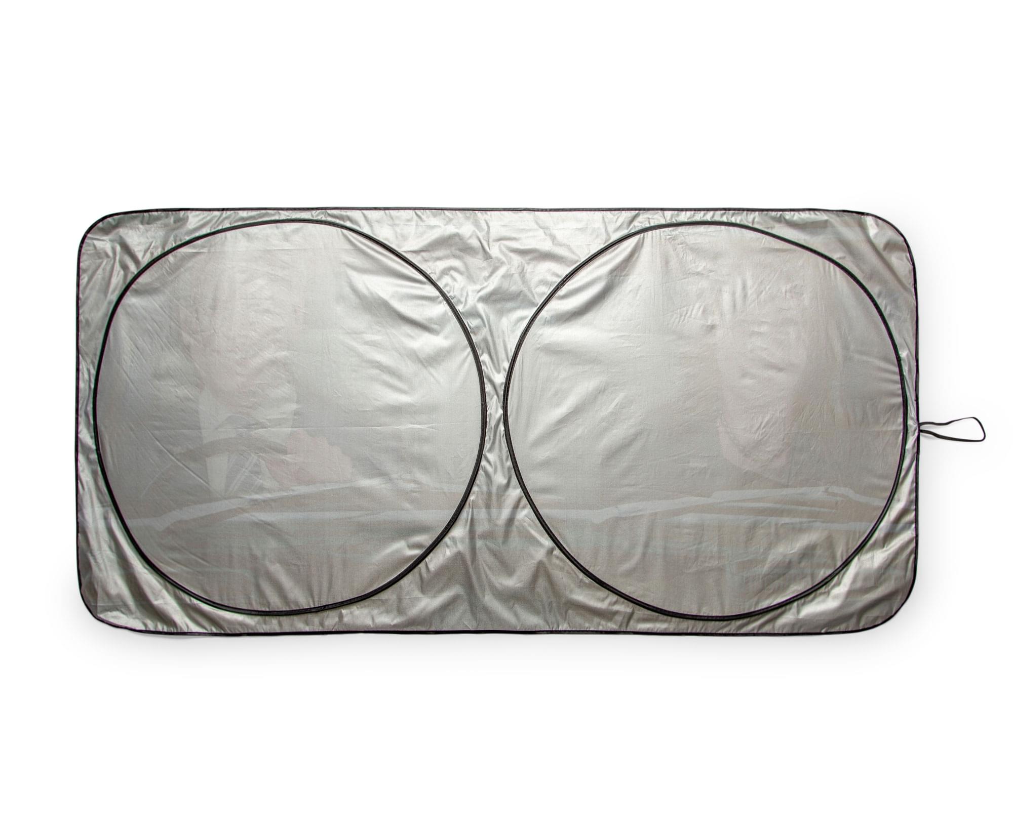 Alt View 1. Surreal Entertainment - President Biden and VP Harris Sunshade for Car Windshield | 64 x 32 Inches - Blue.