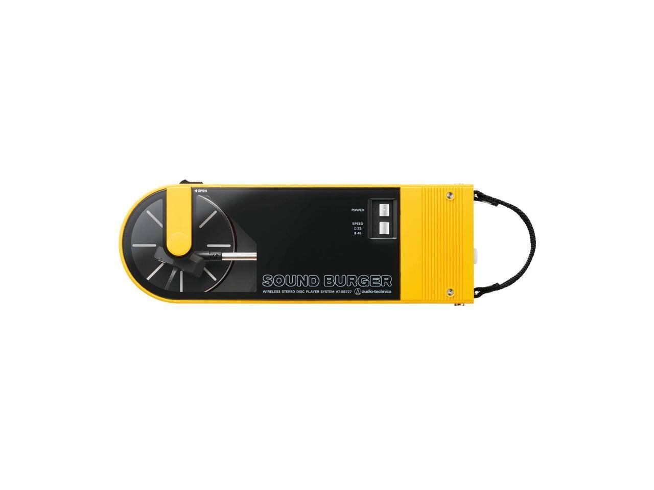 CON PENVER SPEED .. I. SOUND BURGER WIRELESS STEREO - PLAYER SYSTEM A0.58.207 d audio-technica