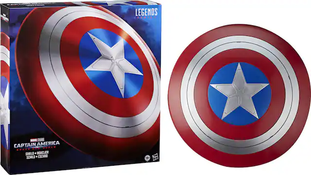 NL - I LEGENDS SERIES MARVEL STUDIOS CAPTAIN AMERICA NEW WORLD BRAVE SHIELD . BOUCLIER SCHILD . ESCUDO 18+ Md