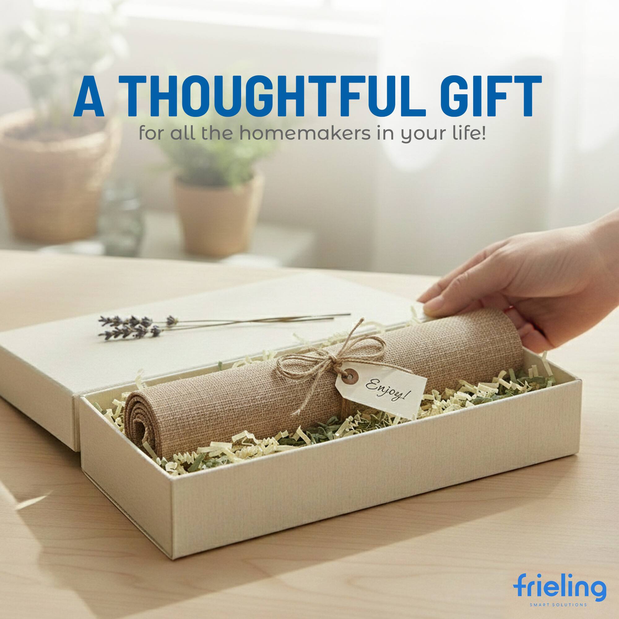A THOUGHTFUL GIFT for all the homemakers in your life! Enjoy! frieling SMART SOLUTIONS