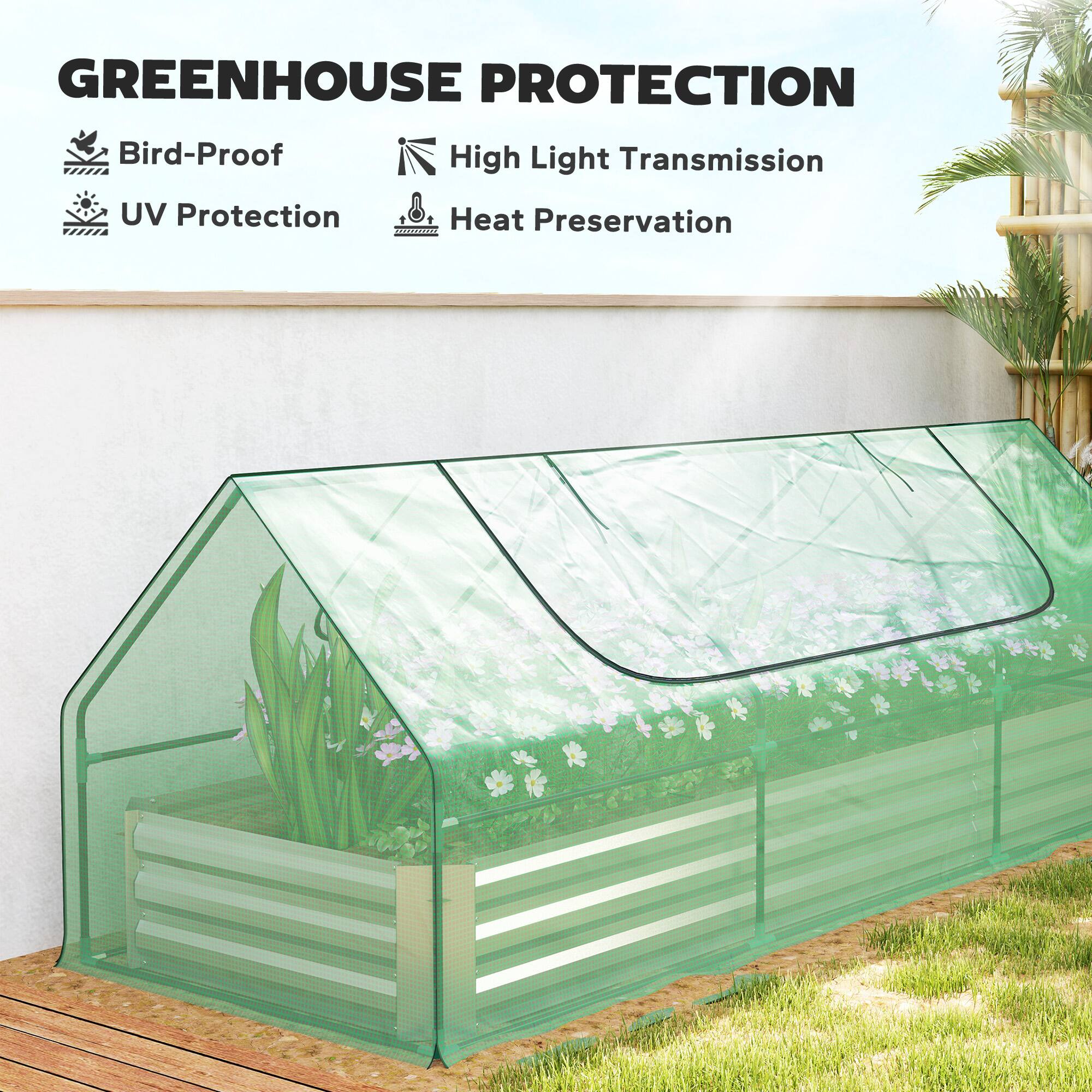 GREENHOUSE PROTECTION
Bird-Proof
High Light Transmission
UV Protection
Heat Preservation
