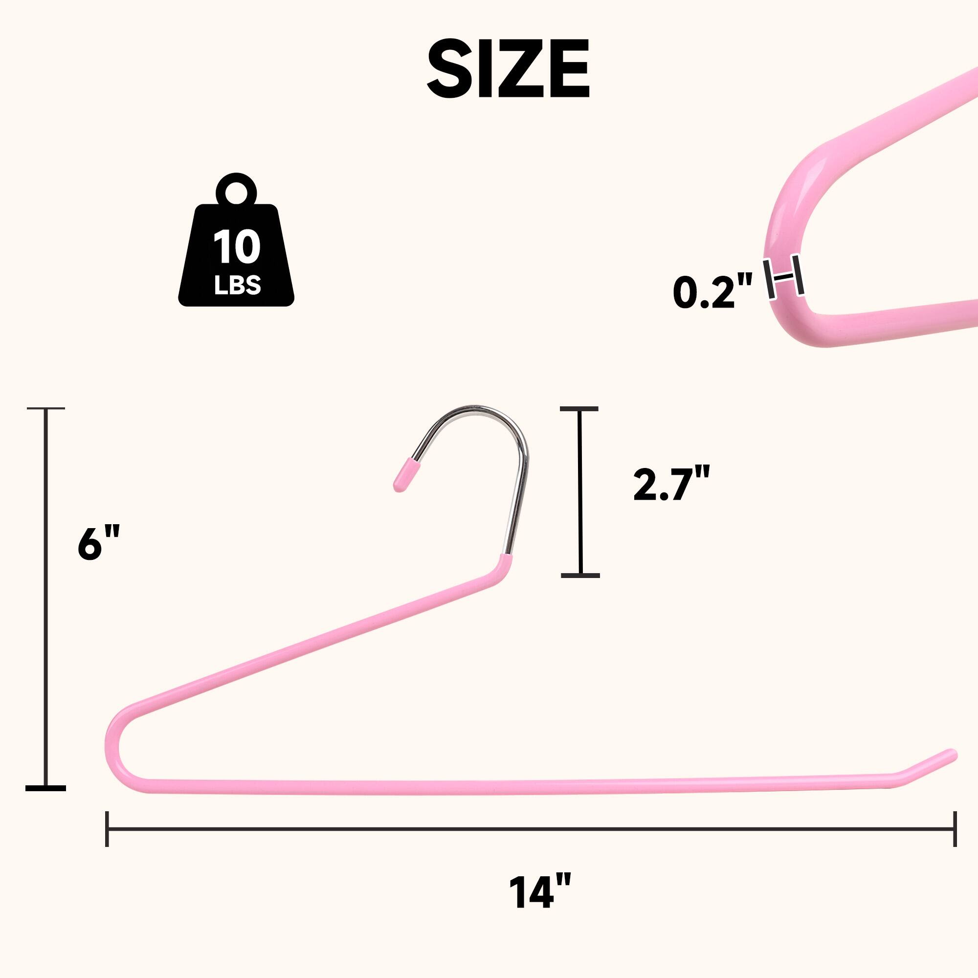 SIZE  
10 LBS  
6"  
2.7"  
14"  
0.2" H