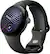 Front. Google - Pixel Watch 5 (45mm) - Wi-Fi - Matte Black Case - Obsidian Band - S/L.