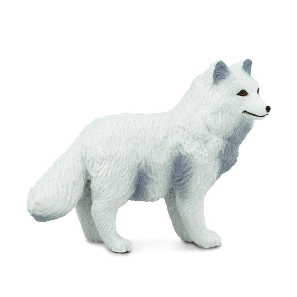 Back. Safari Ltd. - Arctic Fox Toy Figurine.