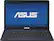 Front Standard. Asus - 14" Laptop - 4GB Memory - 500GB Hard Drive - Matte Black.