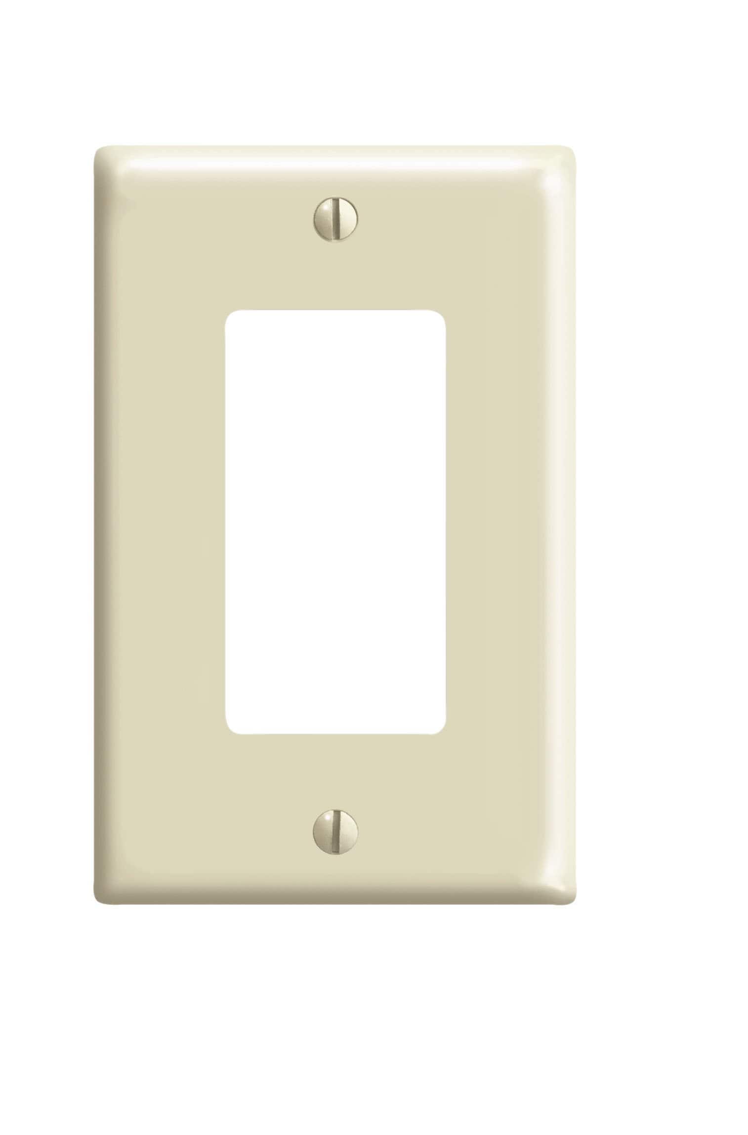 Leviton - 1 gang Thermoset Plastic Decorator Wall Plate 1 pk - Ivory price history on PriceWatchPro