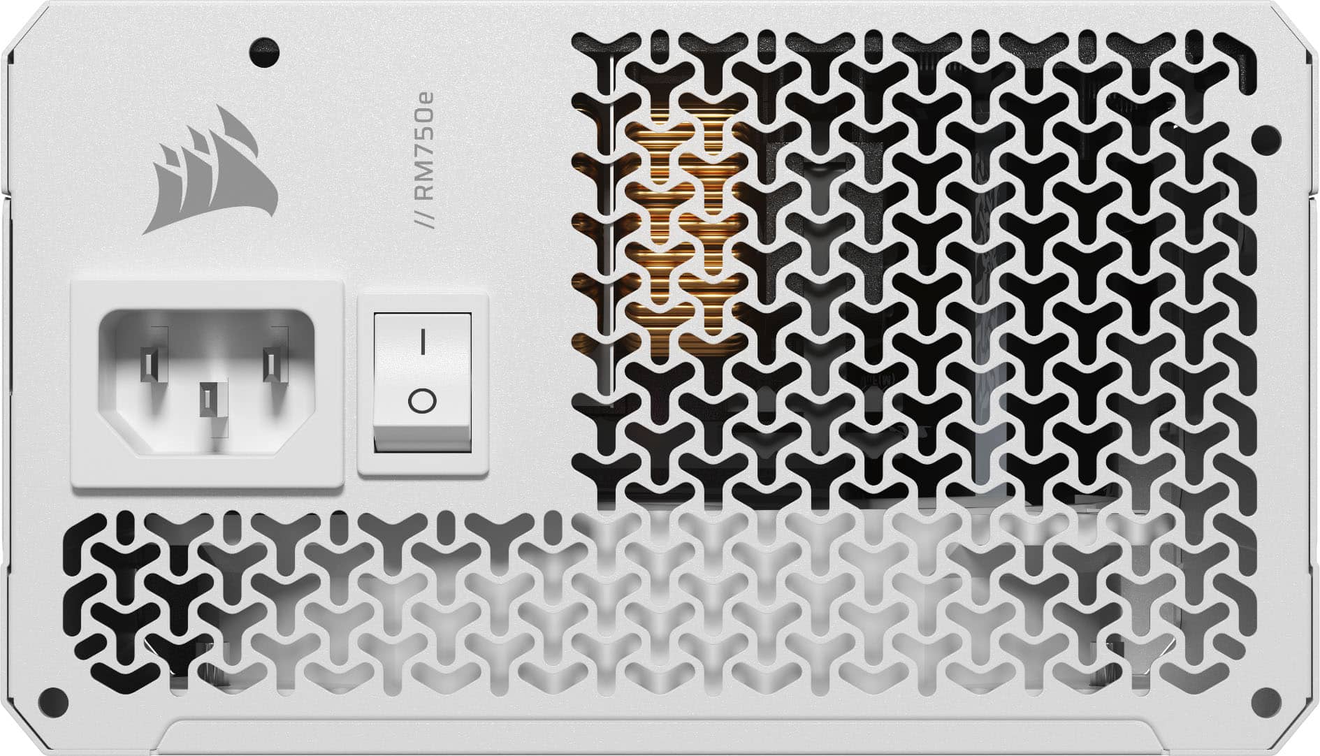 Alt View 5. CORSAIR - RMe Series RM750e 80 PLUS Gold Fully Modular Low-Noise ATX 3.1 and PCIE 5.1 Power Supply - White.