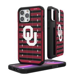 Keyscaper - NCAA - Oklahoma Sooners Field iPhone Rugged Case - 14 - Multicolor
