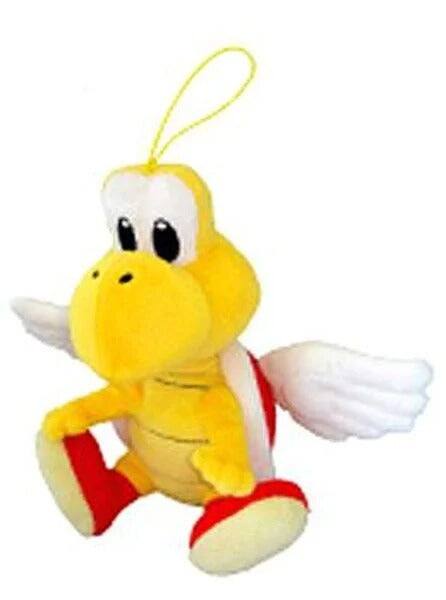 Alt View 1. Little Buddy - Super Mario All Star Collection 7.5 Inch Plush | Koopa Paratroopa - Yellow.