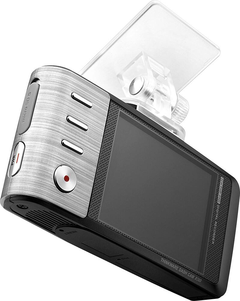 Best Buy THINKWARE X500 HighDefinition Dash Camera Black/Silver TWX500