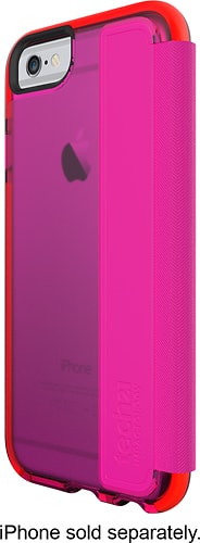 Front. Tech21 - Classic Frame Case for Apple® iPhone® 6 and 6s - Pink.