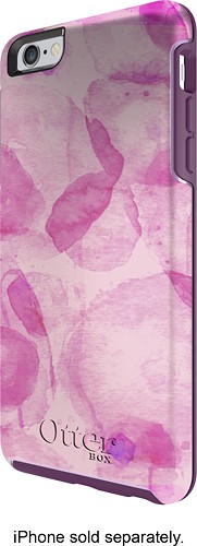  OtterBox - Symmetry Series Case for Apple® iPhone® 6 Plus - Orchid Pink/Damson Purple/Poppy Pink