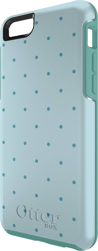 Front. OtterBox - Symmetry Series Case for Apple® iPhone® 6 and 6s - Light Teal.
