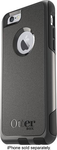 OtterBox - Commuter Series Case for Apple® iPhone® 6 Plus and 6s Plus - Black-Front_Standard 