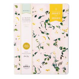 Blue Sky - 2027 24-Month Monthly Planner Calendar, 8.5"x11", Coming Up Roses