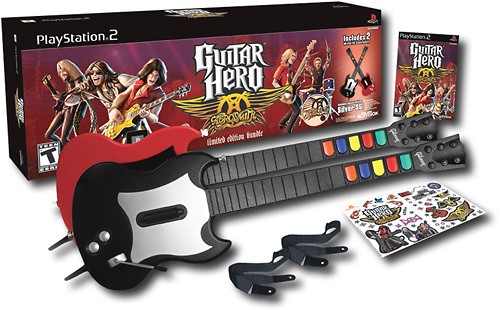 Best Buy: Activision Guitar Hero: Aerosmith Two-Pack Bundle for PlayStation  2 95373