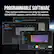 PROGRAMMABLE SOFTWARE
This custom software can only be used in WINDOWS system, not in MAC OS system.
The keyboard light changes with the rhythm of the system sound.
Key assignment Device: Keyboard AUA/F5
Profile: Profile1
Light effect: Dazzling-rock
Key assignment Device: Mouse
Light effect: Reaction - Rotating - Dolano - Meccoming
Profile: Profile1
Light effect: Non-scene
Key assignment Device: Keyboard AUA/F5
Light effect: Raindrop
Profile: Profile1
Light effect: Star_shining
Key assignment Device: Keyboard AUA/F5
Light effect: Non-scene
Key assignment Device: Keyboard AUA/F5
Light effect: Non-scene