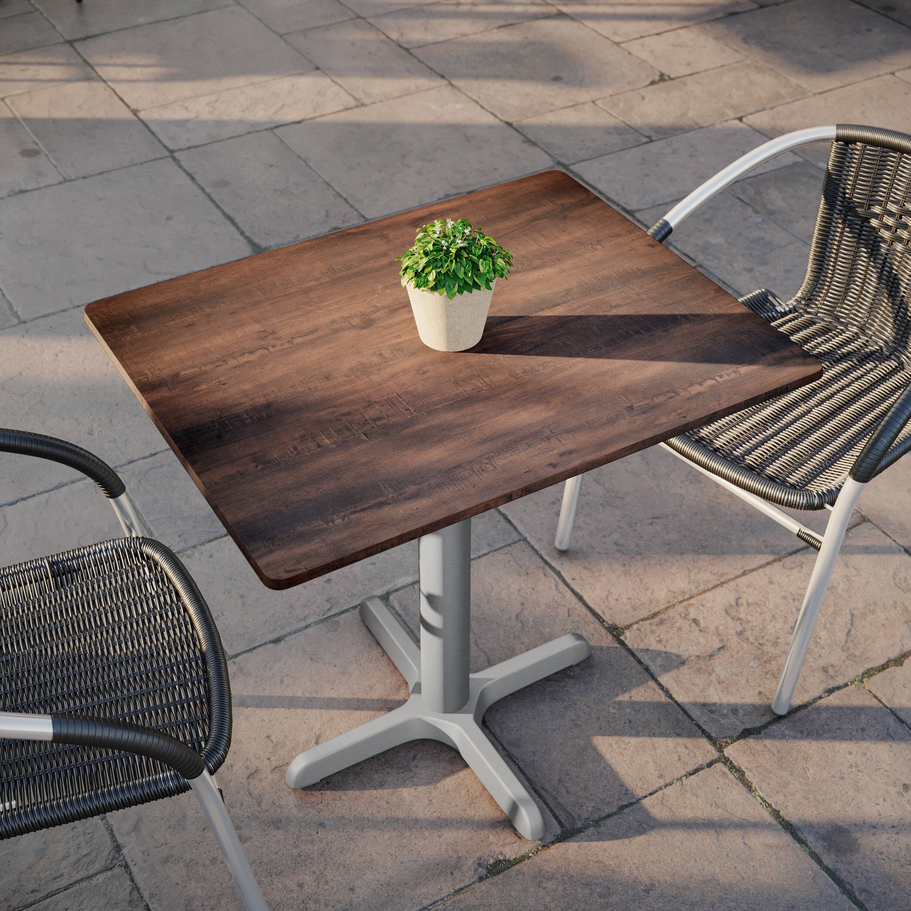 Emma + Oliver PureShield HPL Wrapped Tabletop, Seamless Edge, Scratch ...