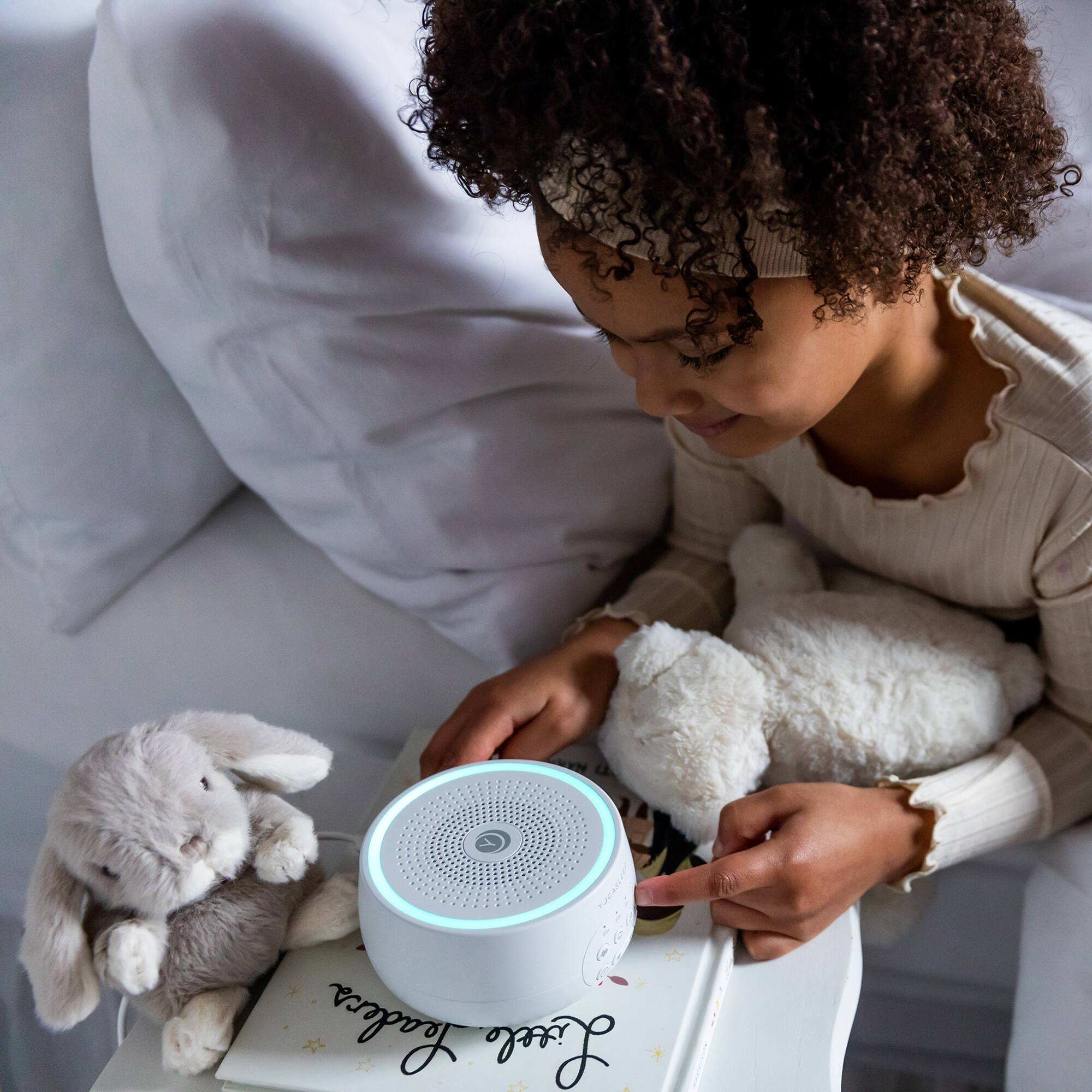 Alt View 3. Yogasleep - Yogasleep Dreamcenter Sound Machine - White.