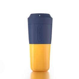Forest'nSky - 2-in-1 Portable Juice & Blend Cup: USB Rechargeable Personal Blender for Smoothies, Shakes, Office & Gym - Blue