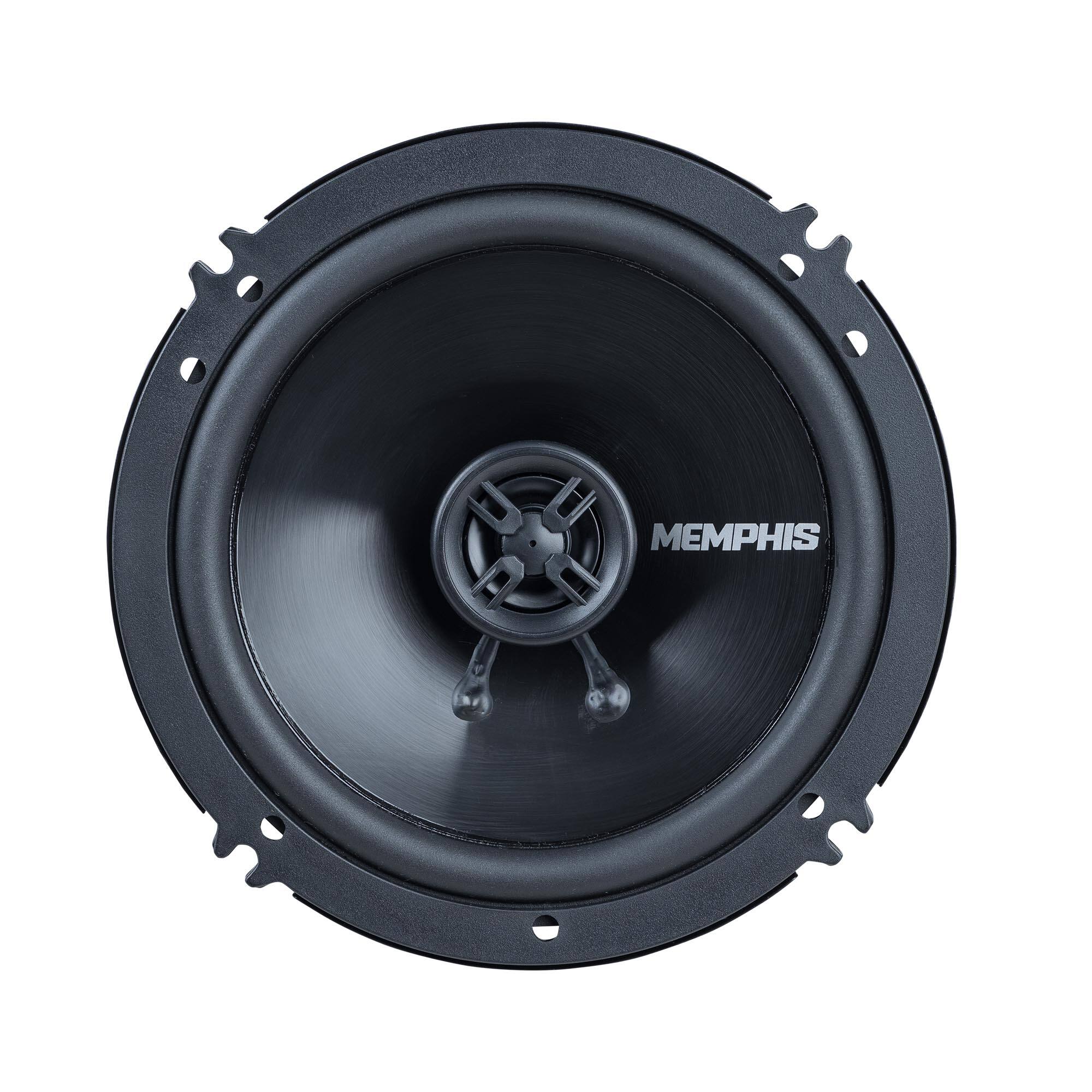Alt View 1. Memphis Car Audio - Memphis Audio SRX62V Street Reference Series 6.5" 2-Way Coaxial Speakers - Pair - Black/Gray.
