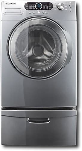 Front Standard. Samsung - 4.0 Cu. Ft. 12-Cycle Washer - Gray.