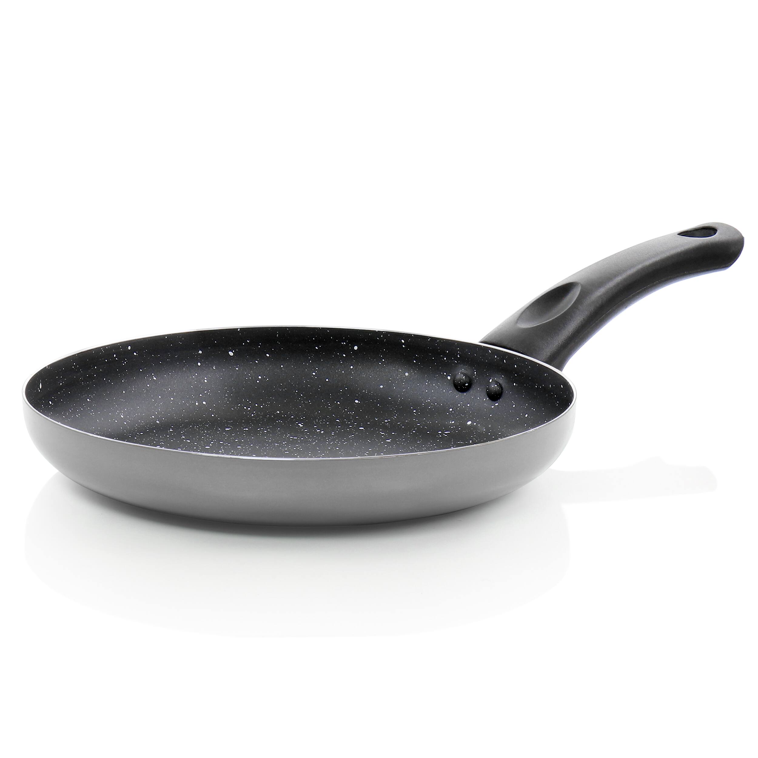 Alt View 5. Oster - Oster Luneta 8 Inch Aluminum Nonstick Frying Pan in Grey - Gray.