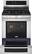 Alt View 16. Electrolux - 30" Self-Cleaning Freestanding Gas Convection Range - Stainless steel.
