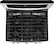 Alt View 17. Electrolux - 30" Self-Cleaning Freestanding Gas Convection Range - Stainless steel.
