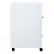 Alt View 12. OSP Home Furnishings - 2 Drawer Mobile Locking Metal File Cabinet - White.