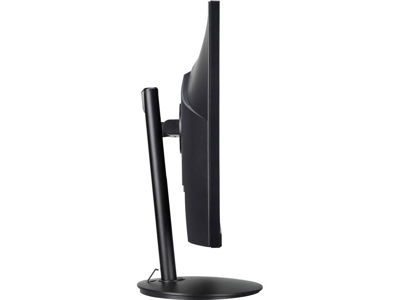 Alt View 4. Acer - Acer Vero CB343CUR J0 34" QHD Curved Monitor, 120Hz, USB-C, Adaptive Sync, Ergonomic Stand, HDMI/DP, Black.