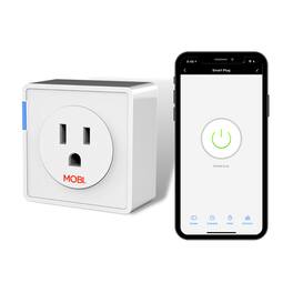 MOBI - Smart Wi-Fi 15-AMP AC Power Plug - White