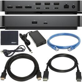 Dell - Pro Thunderbolt 5 Smart Dock SD25TB4 300W Power Delivery - Black (Black)