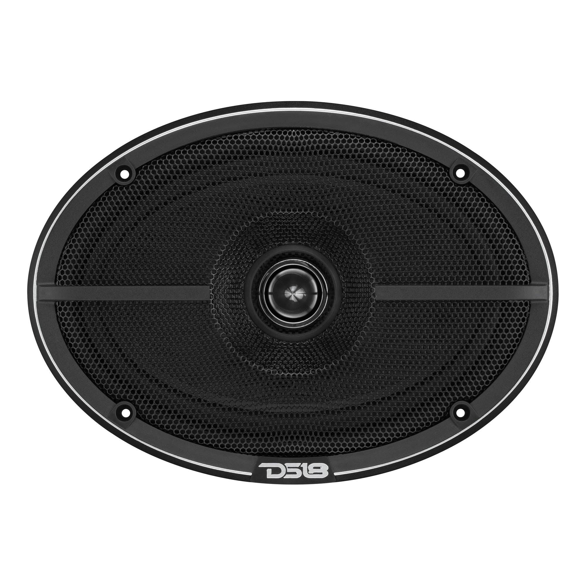 Alt View 2. DS18 Audio - ZXI 6x9" 2-way Component Speaker System (Pair), 120W RMS 4-Ohm.
