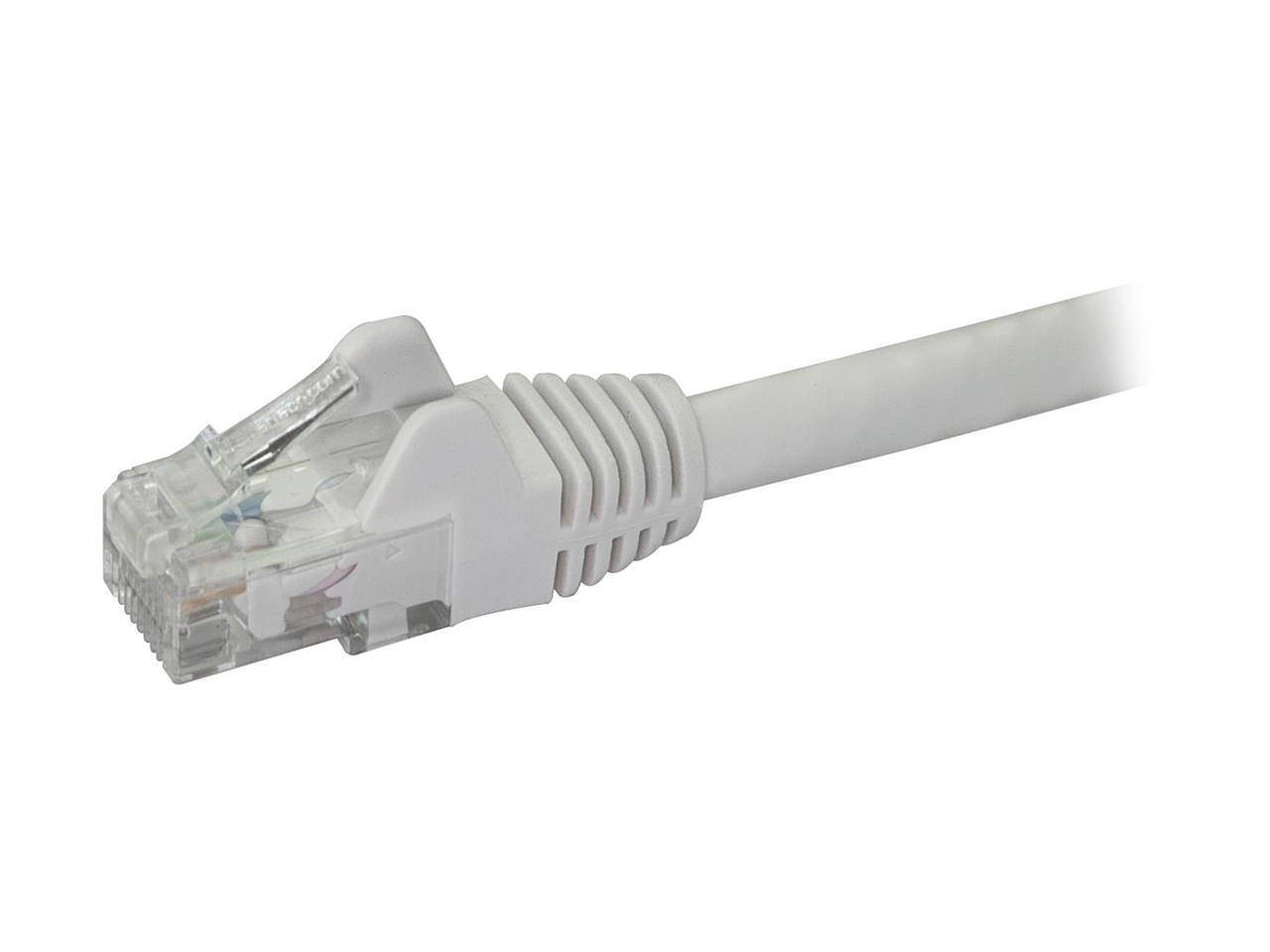 Alt View 1. StarTech.com - StarTech N6PATCH6WH 6 ft White Cat6 UTP Patch Cable with Snagless RJ45.