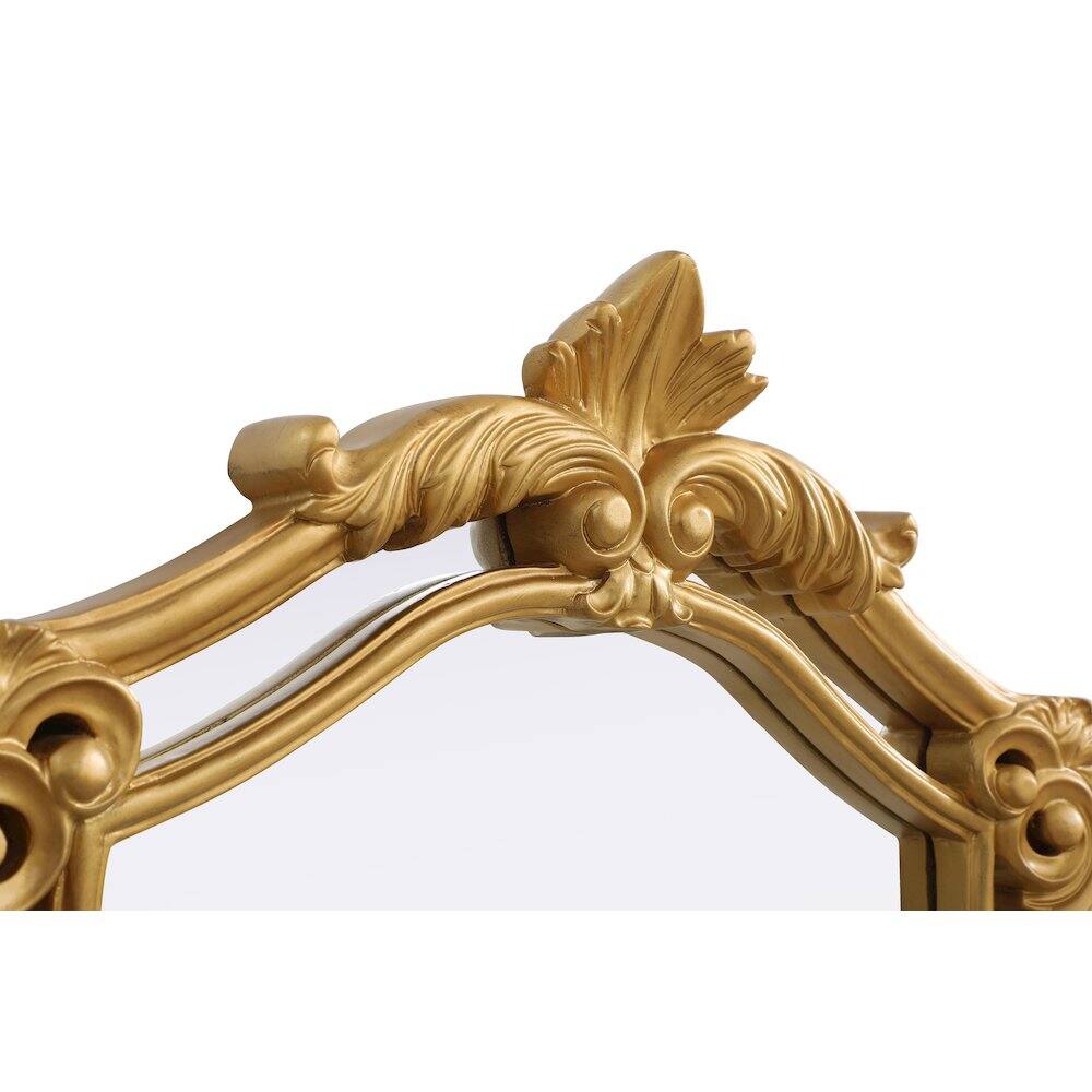 Alt View 2. Elegant Kitchen and Bath - Madeline 25.5X36 Traditional Mirror In Gold Leaf - Gold Leaf.