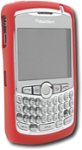 Angle Standard. BlackBerry - Rubber Skin for Select BlackBerry Mobile Phones - Sunset Red.