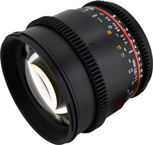 Angle Standard. Rokinon - 85mm f/1.5 Cine Aspherical Lens for Select Sony Cameras.